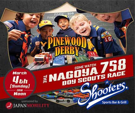Pinewood Derby poster
